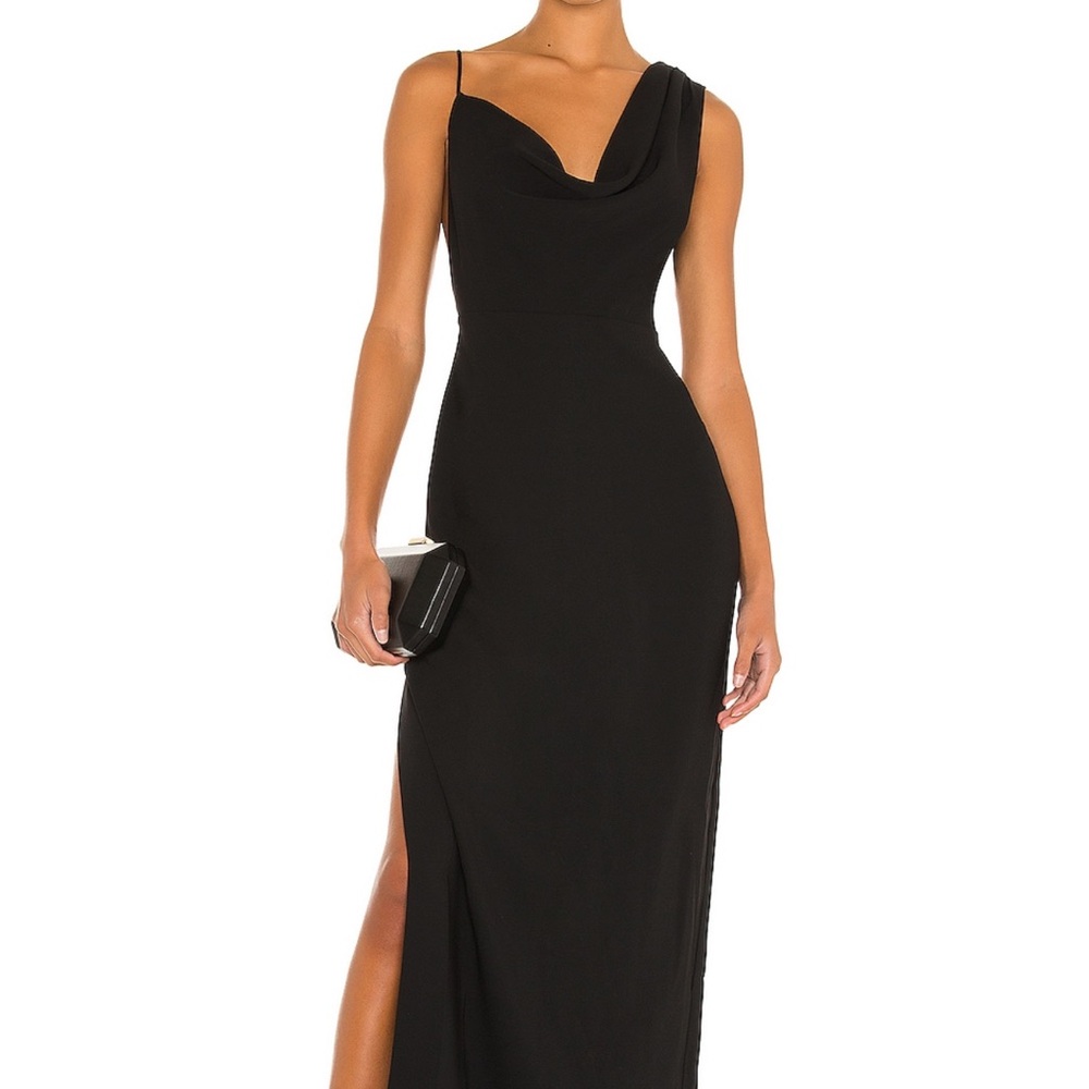 Amanda Uprichard Arial Gown Black